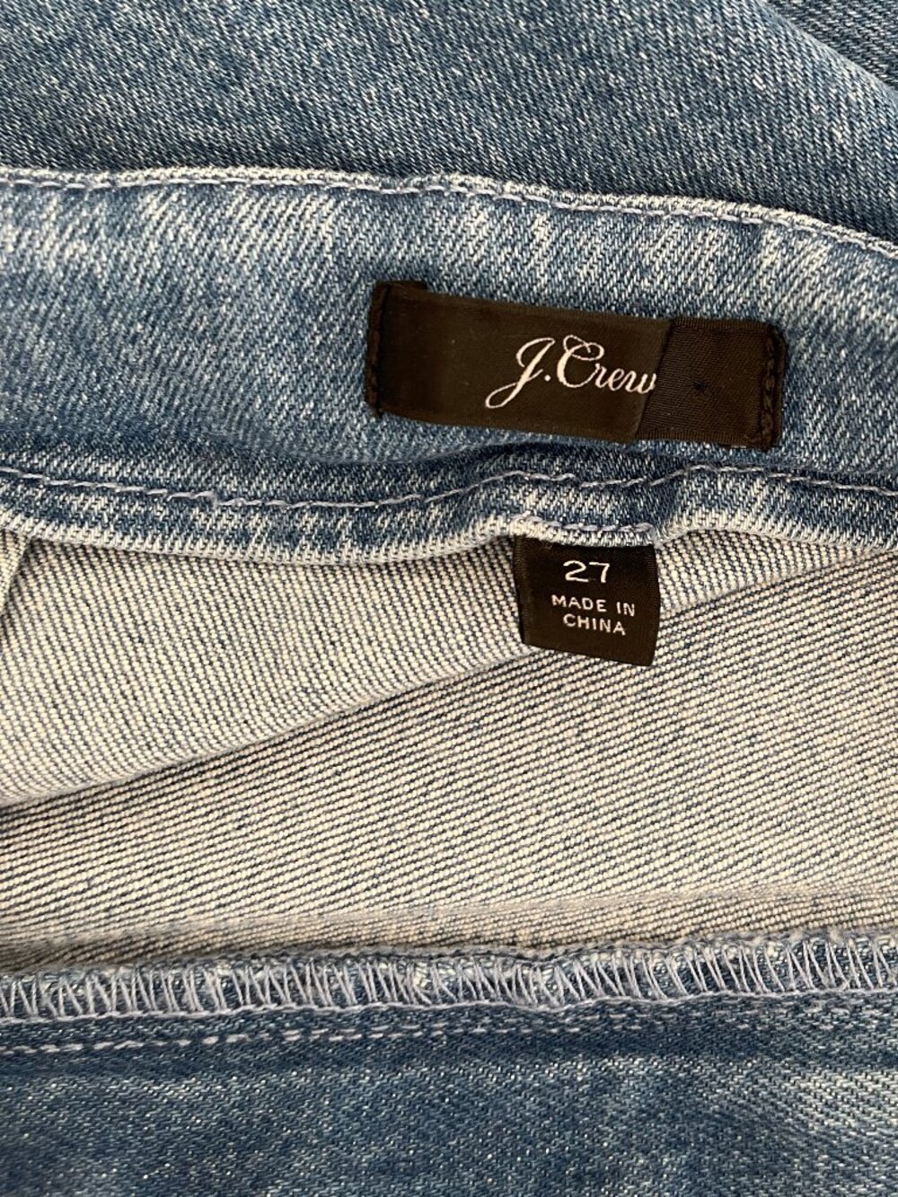 Jcrew Jean Denim Pencil Skirt in Size 27 - Picture 6 of 8